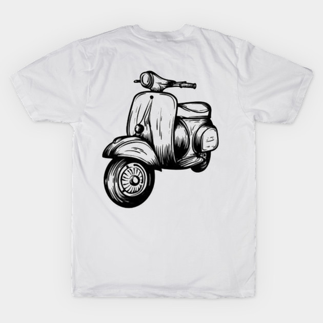 Motorcycle vespa by WARKUZENA